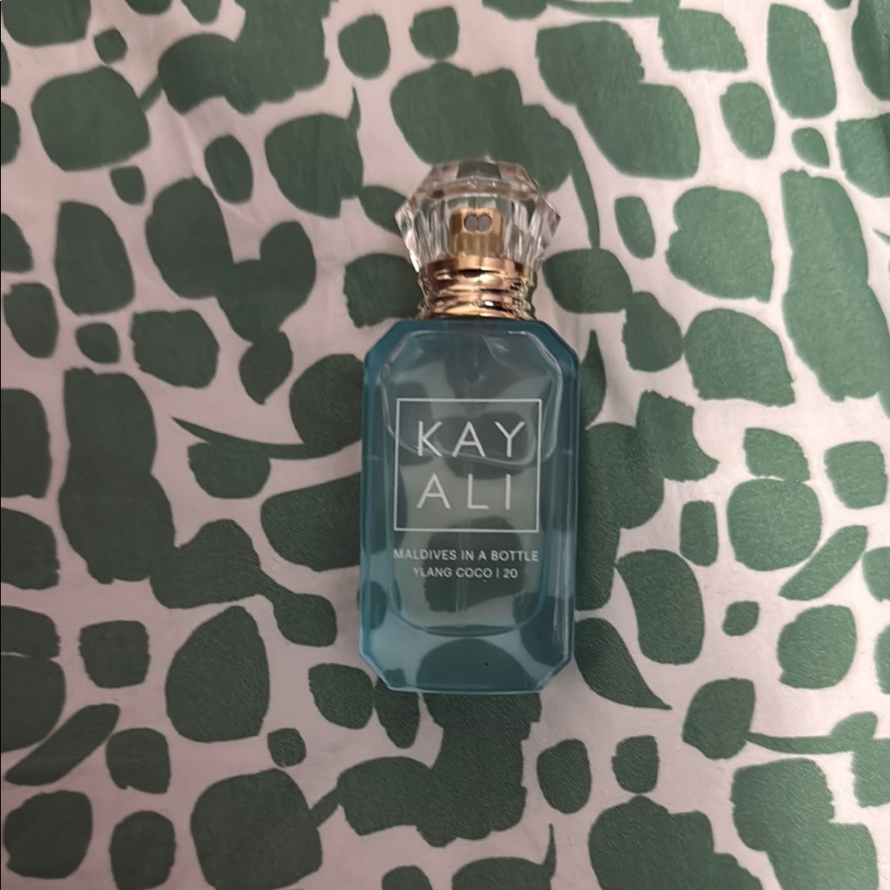 Blue Luxury Moisturizer with Gold Accents